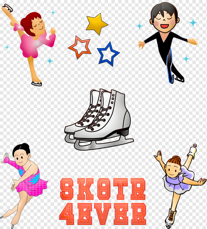 Фигуристы рисунок