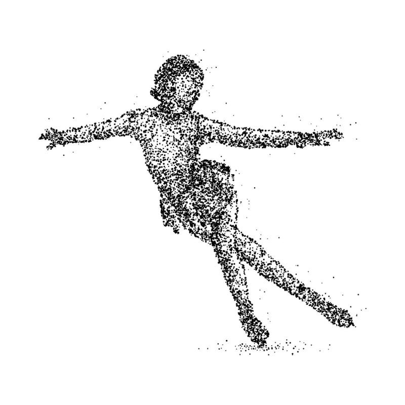 Эскиз фигуристки