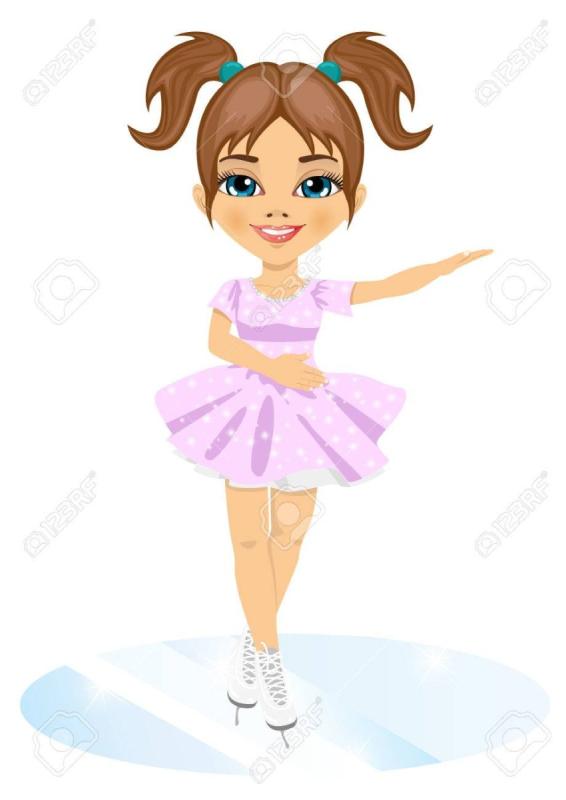 Мультяшные фигуристки