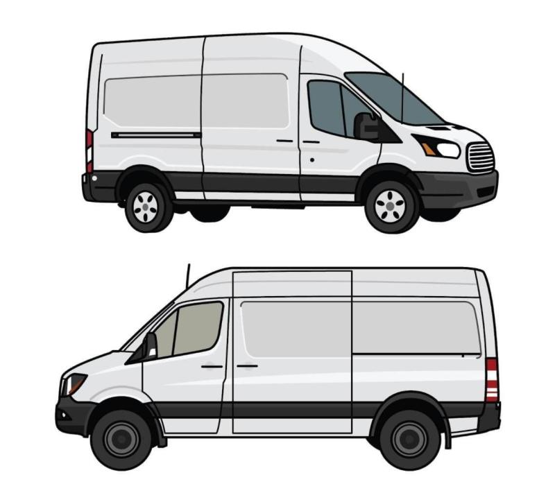 Ford Transit 2000 Sizes