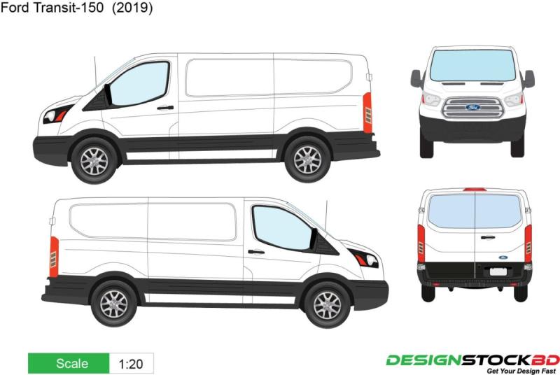 Ford Transit l3h3 габариты