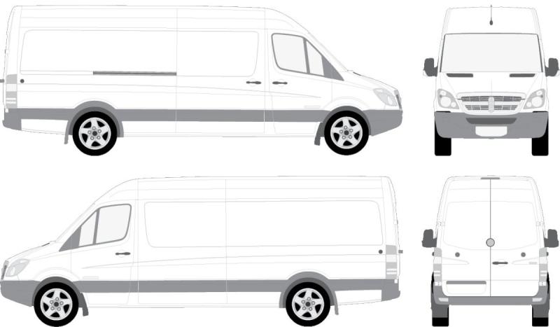 Форд Транзит 1999 года чертежи
