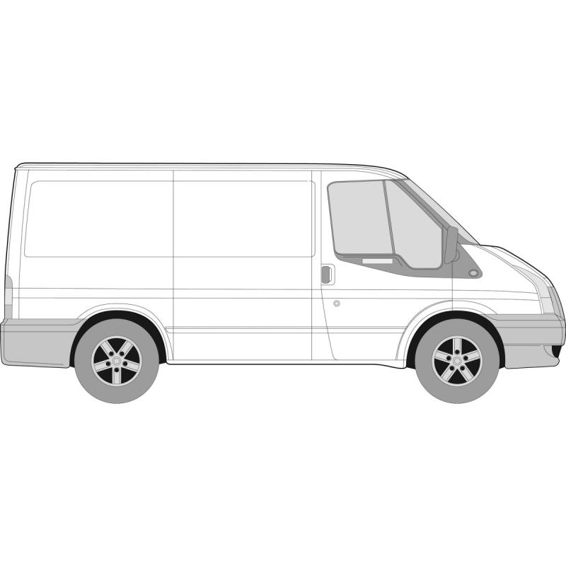 Ford Transit van LWB High Roof чертёж