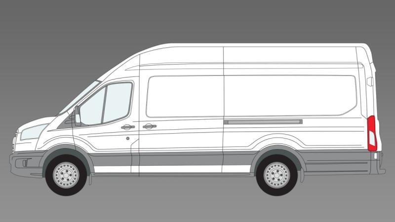 Форд Транзит рисунок