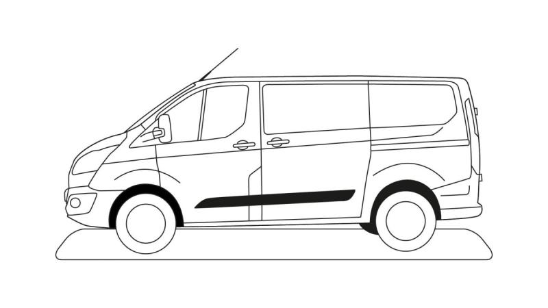 Ford Transit Box 2006 vector
