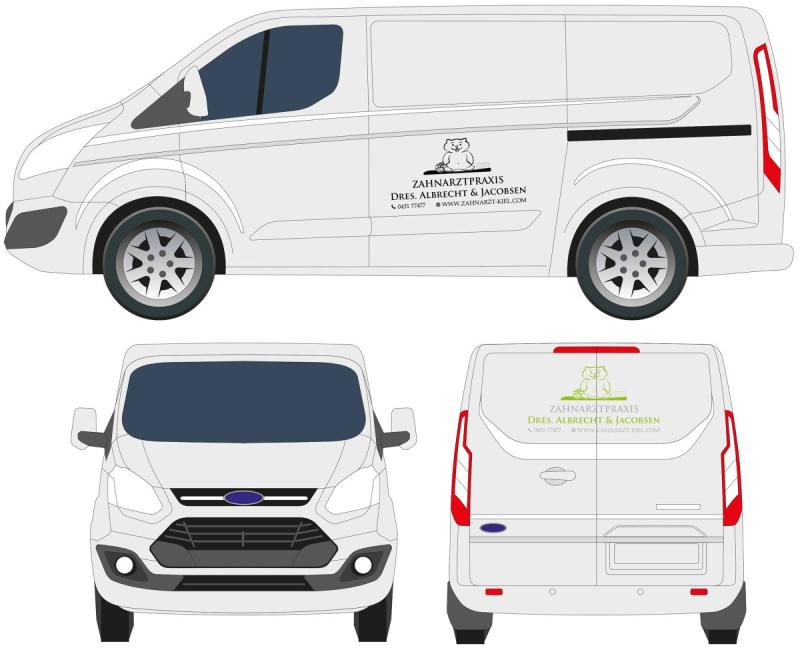 Ford Transit 2008 vector