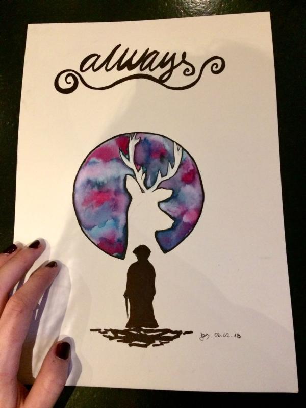 Идеи для скетчбука Гарри Поттер