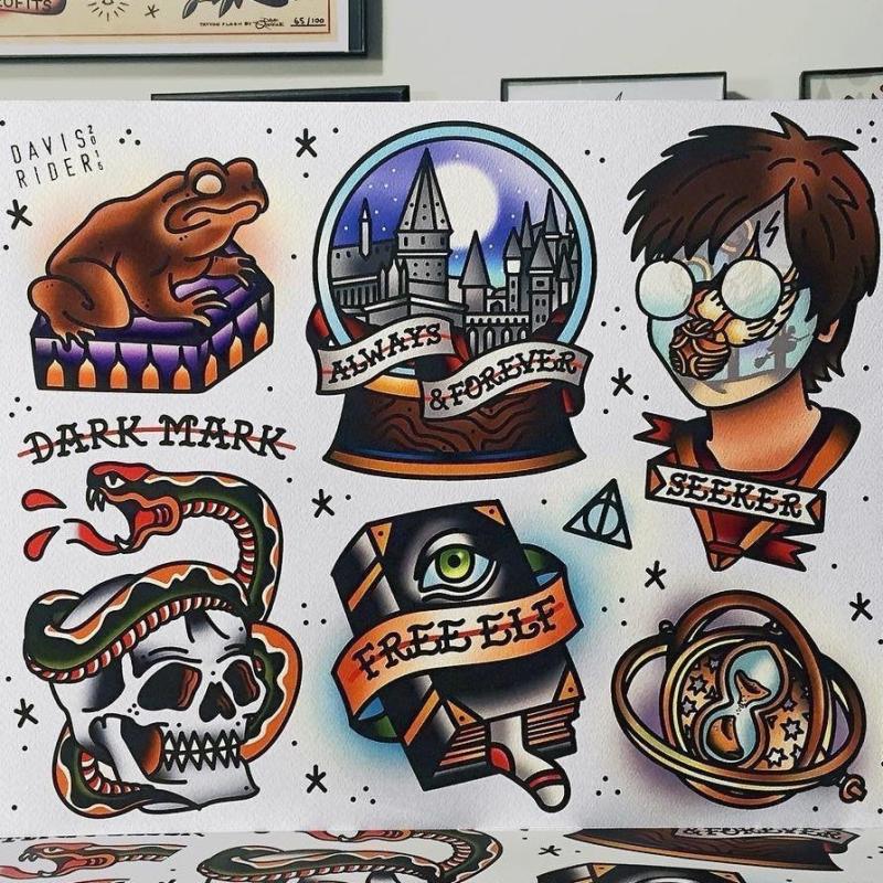 Олд скул Гарри Поттер