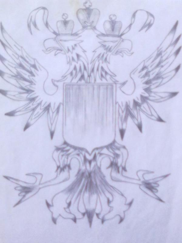 Герб России рисунок