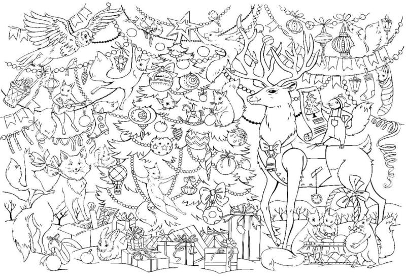 Новогодние задания для детей