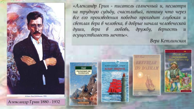 Александр Грин книжная выставка