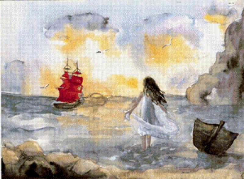 Ассоль из алых парусов