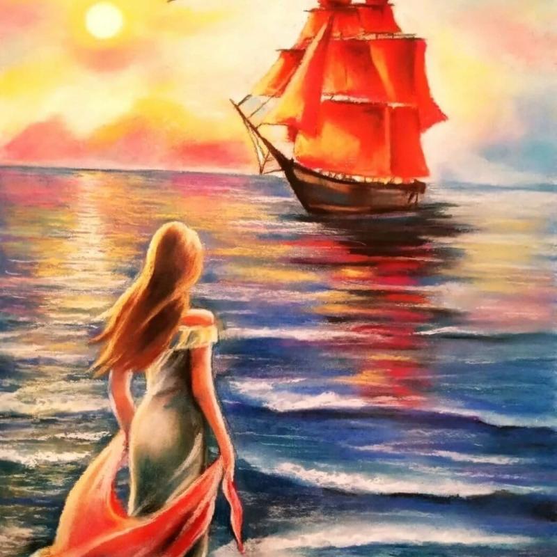 Алые паруса море Ассоль