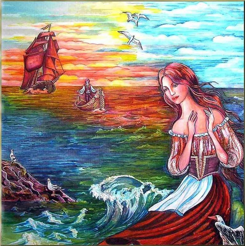 Алые паруса Грин картина