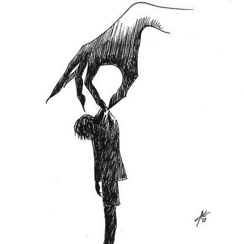 Депрессивные тату эскизы