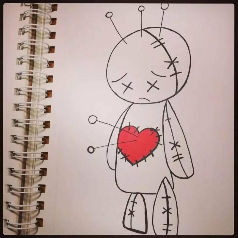 Депрессивные рисунки для срисовки