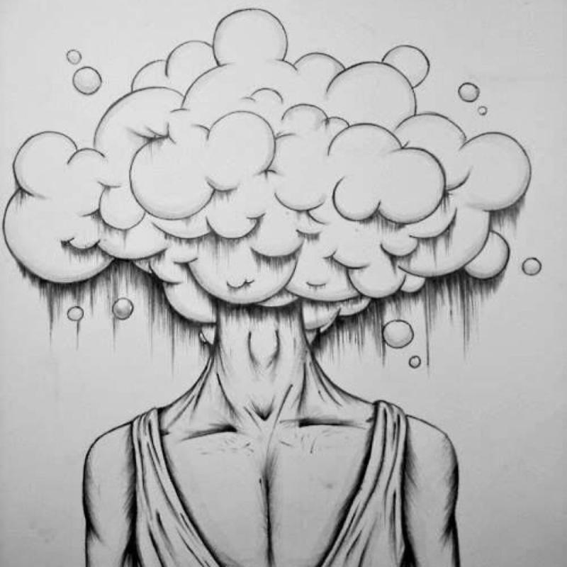 Грустные рисунки