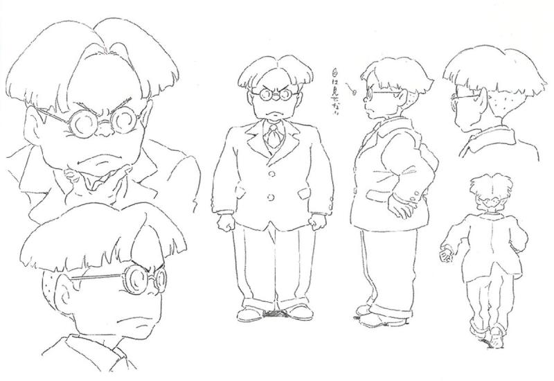 Хаяо Миядзаки рисовка