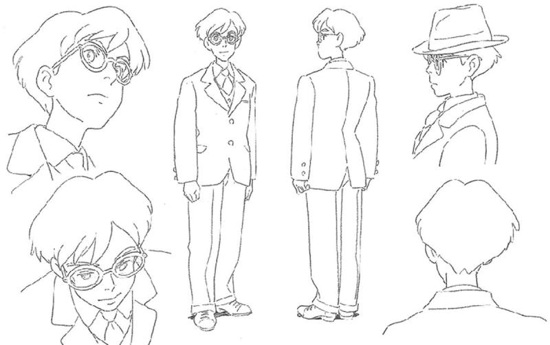 Хаяо Миядзаки персонажи эскизы