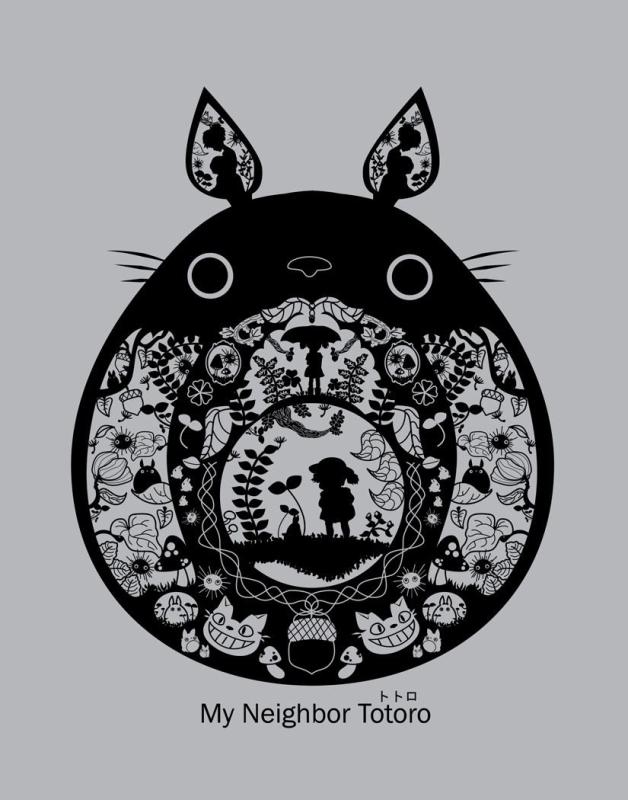 Раскраски аниме Тоторо