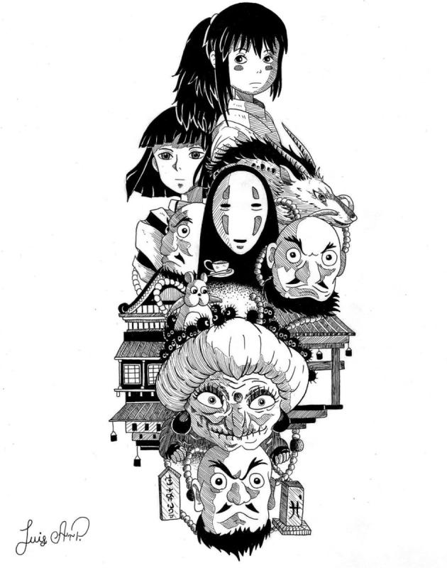 Граффити Хаяо Миядзаки