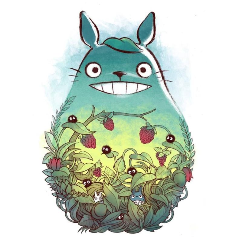 Хаяо Миядзаки Тоторо арт