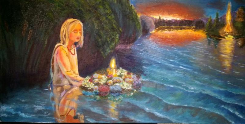 Борис Ольшанский. Ночь на Ивана Купалу. 1995