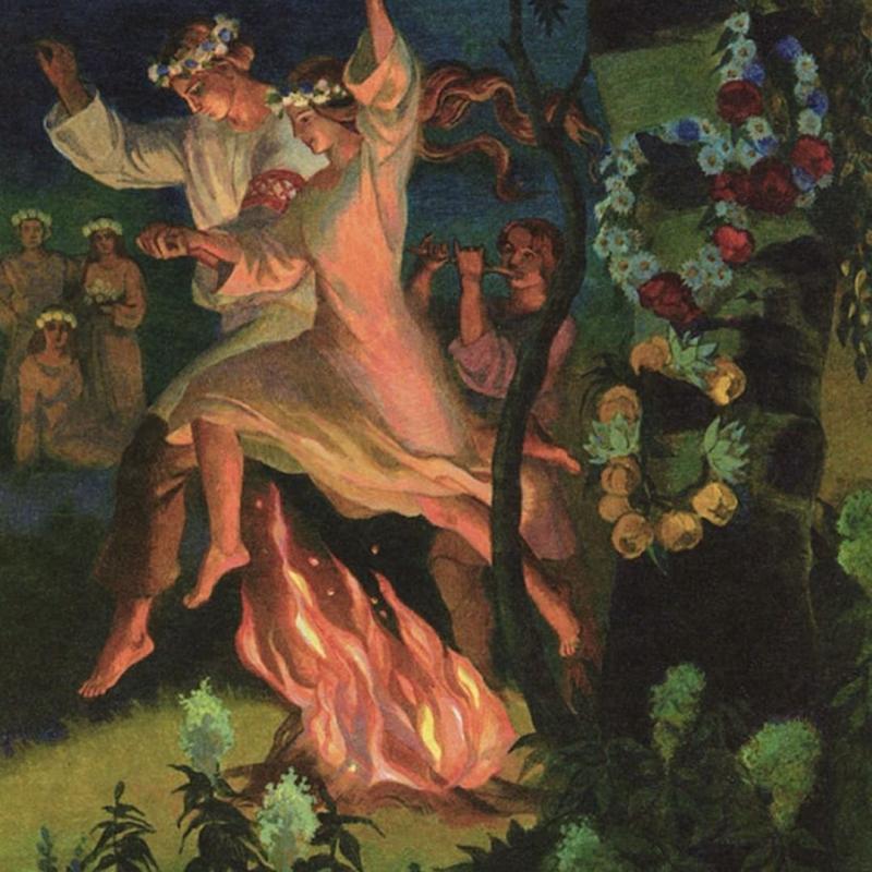 Картины на тему Ивана Купала