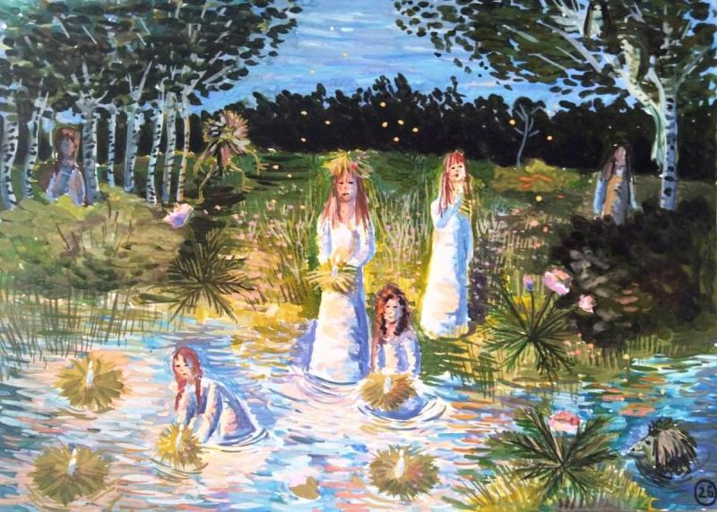 Ночь Ивана Купала арт