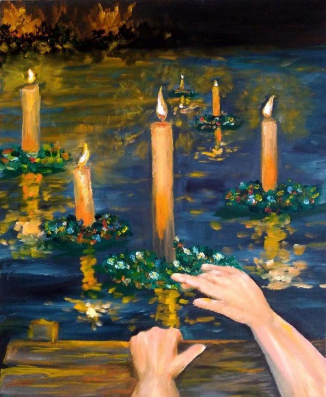 Купальская ночь картина