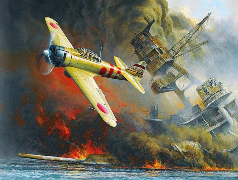 Самолеты Японии Перл Харбор