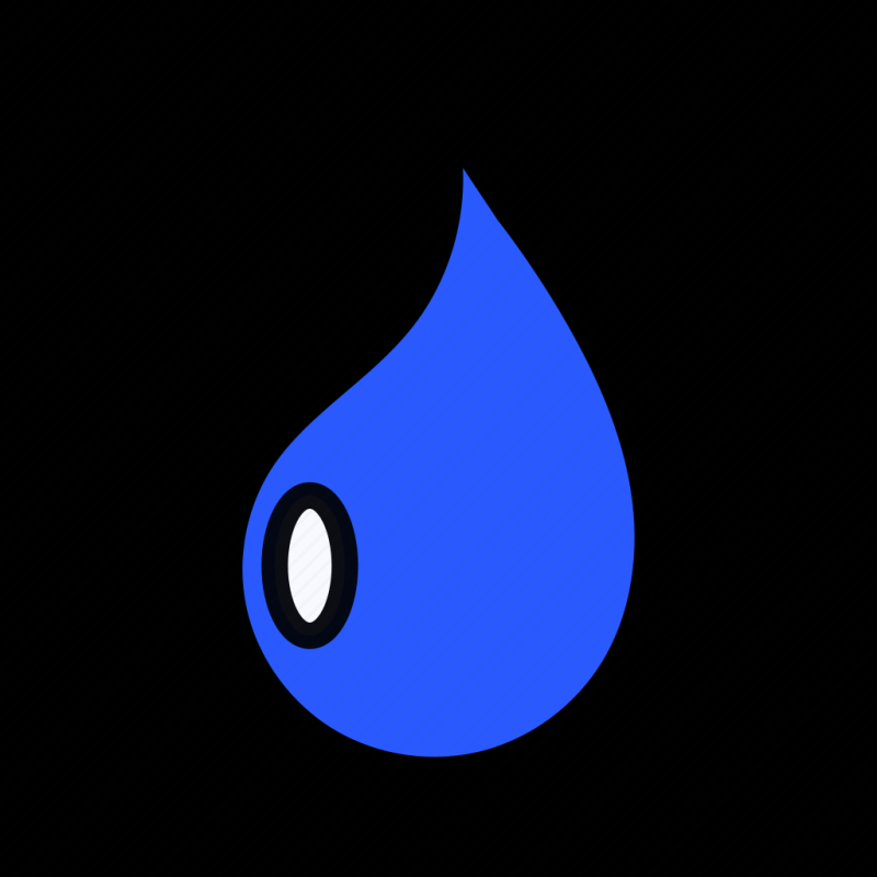 Капелька раскраска для детей