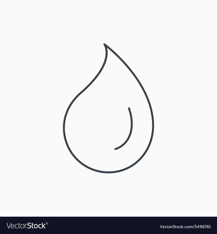 Капелька раскраска для детей