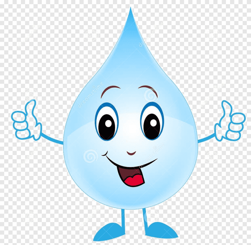 Раскраска капелька воды для детей