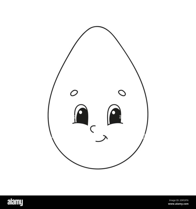 Капли раскраска