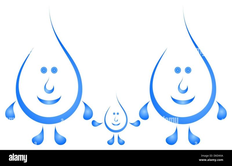 Капелька воды раскраска66