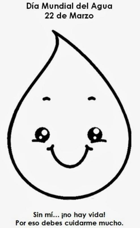 Капля контур