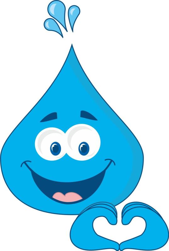 Веселая капелька раскраска для детей