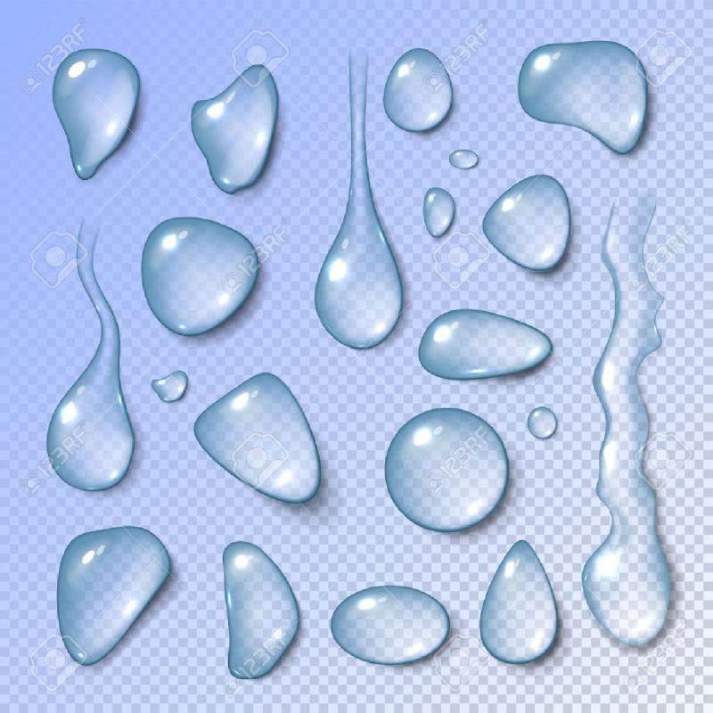 Капли воды референс