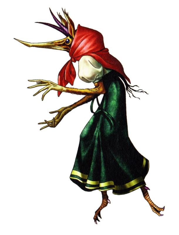 Кикимора Болотная раскраска
