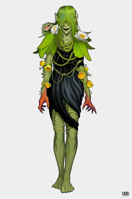 Кикимора Болотная сказочный персонаж