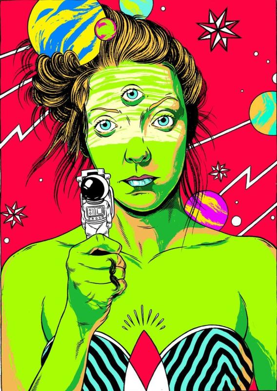 Поп арт психодел