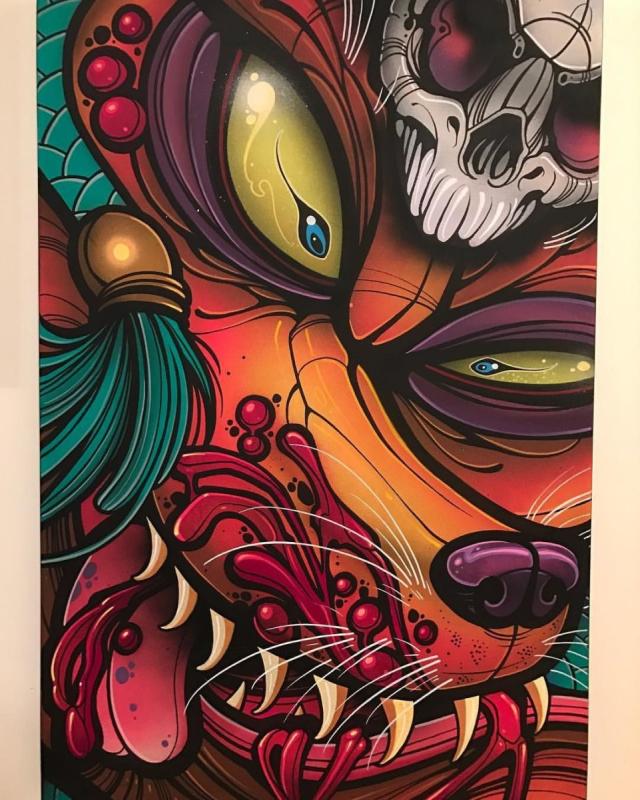 Кислотные разводы