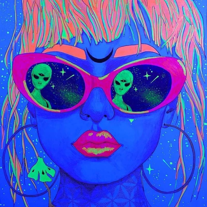 Хиппи живопись 2020