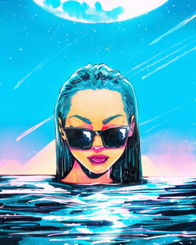 Психоделический стиль рисования