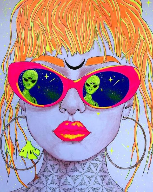 Необычные попарты хиппи