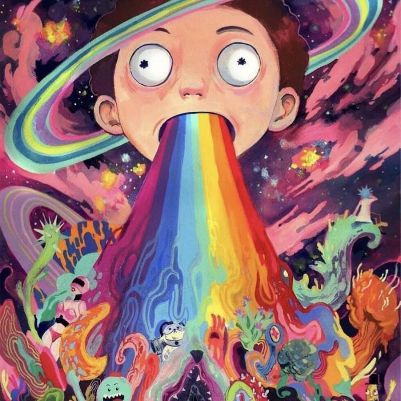 Кислотные рисунки79