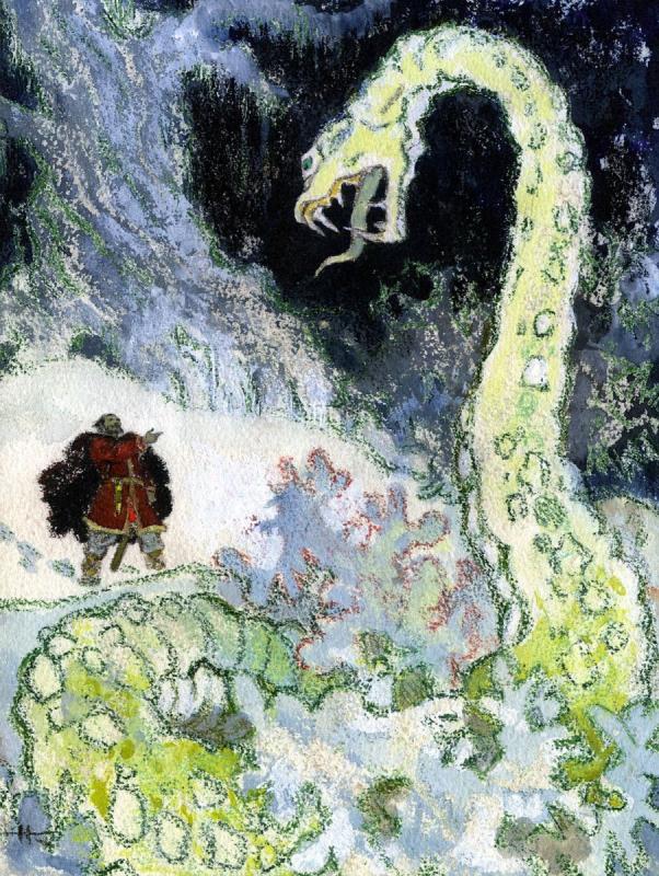 Иллюстрации к Калевале Кочергин