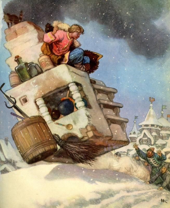 Кочергин иллюстрации Илья Муромец