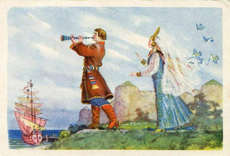 Николай Кочергин иллюстрация поди туда не знаю куда